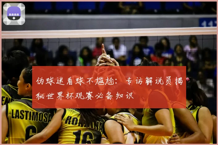伪球迷看球不尴尬：专访解说员揭秘世界杯观赛必备知识