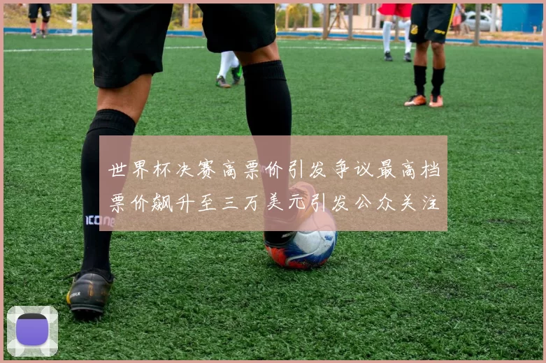 世界杯决赛高票价引发争议最高档票价飙升至三万美元引发公众关注