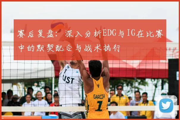 赛后复盘：深入分析EDG与IG在比赛中的默契配合与战术执行